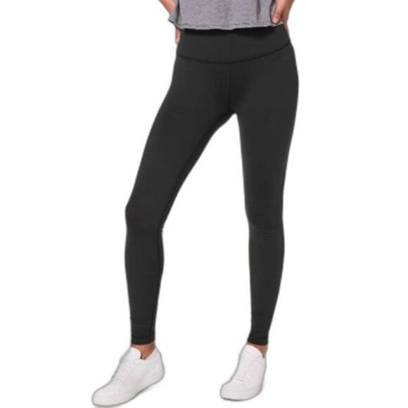 Lululemon Wunder Under Black Hi-Rise Tight Legging Full-On Luon 28: Size 10 - Picture 1 of 12
